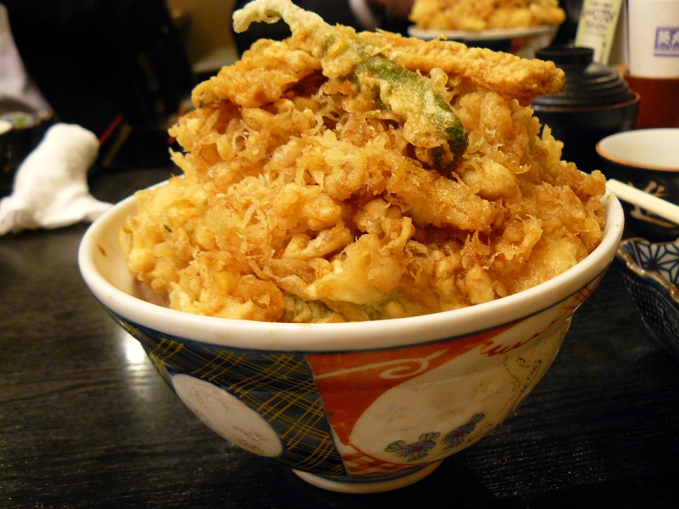 金龍かき揚げ天丼（葵丸進）